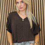 V-hals_blouse_bruin_-_Anna-2_big_image