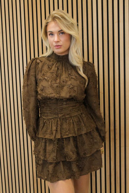 Ruffle_jurk_bruin_-_Grace-6950_big_image-1