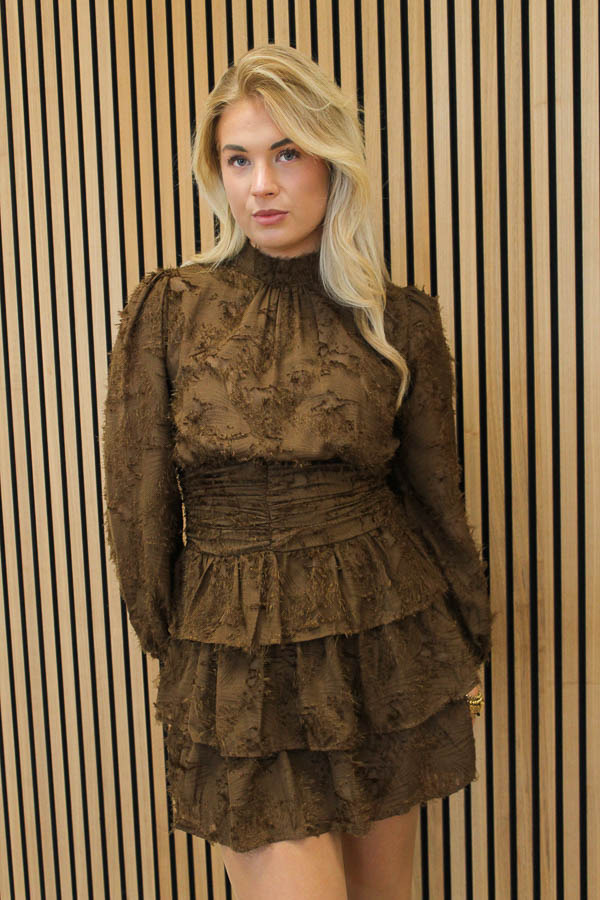 Ruffle_jurk_bruin_-_Grace-6950_big_image-1