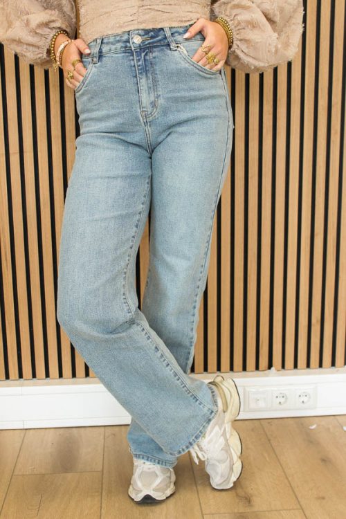 Straight_fit_jeans_blauw_-_Josje-5697_big_image