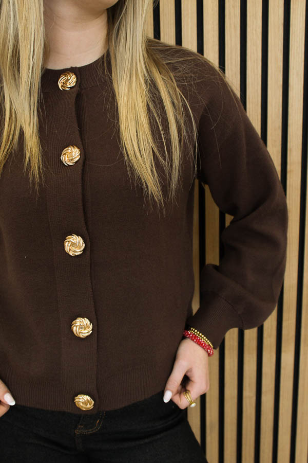 Vest_gouden_knoop_bruin_-_Milly_1-7046_big_image