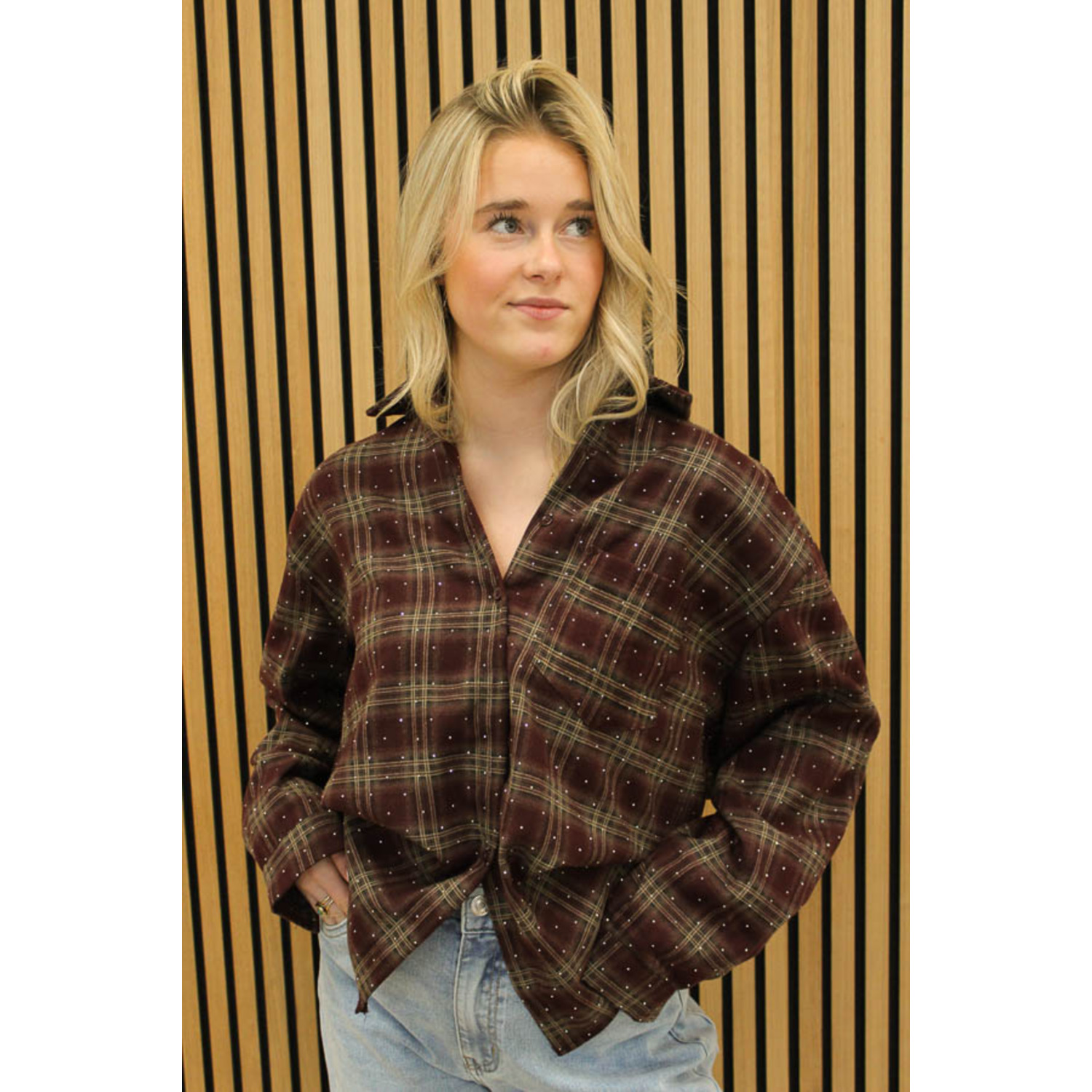 Geruite_blouse_bordeaux_-_Demi-7441_big_image